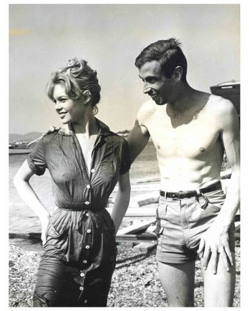 Brigitte Bardot and Roger Vadim