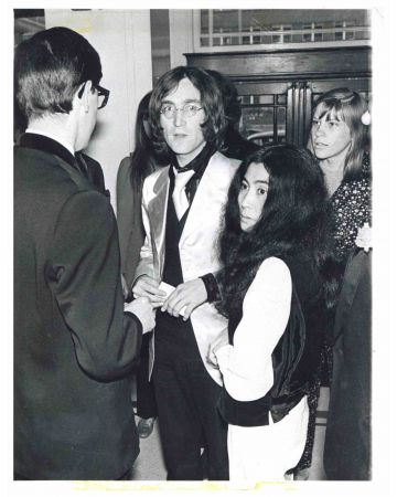 John Lennon and Yoko Ono in 1968