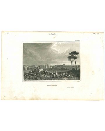 Ancient View of Montpellier