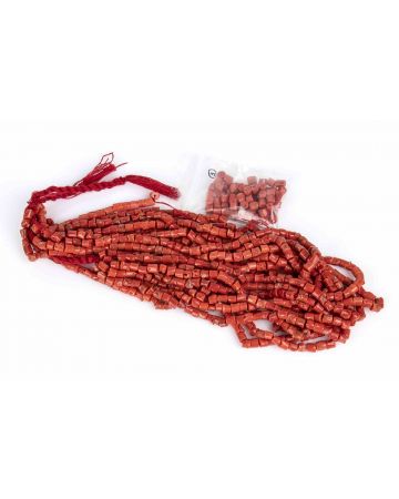 11 Loose Cerasuolo Coral Beads Strands - SOLD