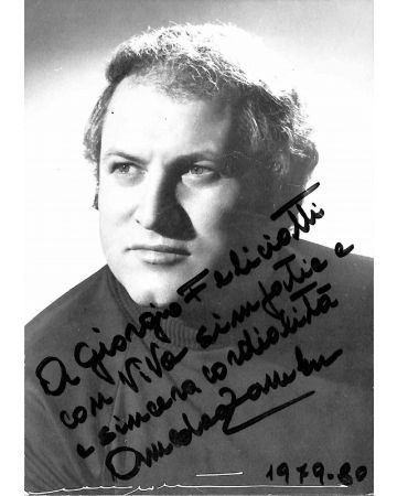 Amedeo Zambon Autographed Photocard - SOLD