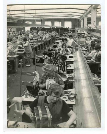Women at Work - Vintage Photograph About Women Rights