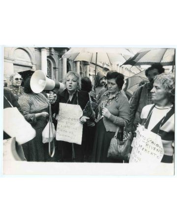 The Protest - Historical Photograph About the Feminist Movement 