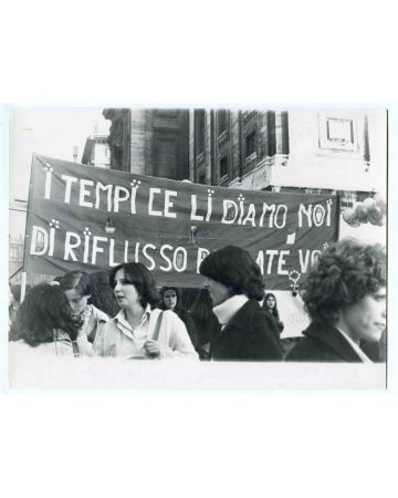 The Protest - Historical Photograph About the Feminist Movement