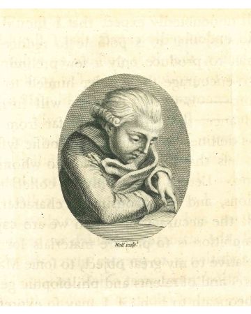 Portrait of Man While Reading