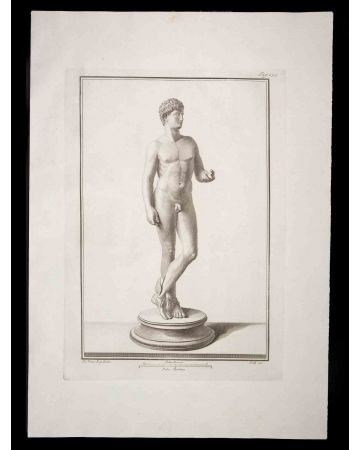 Hermes in Ancient Roman Statue