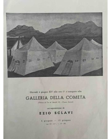 The Paintings of Ezio Sclavi - Vintage Catalogue