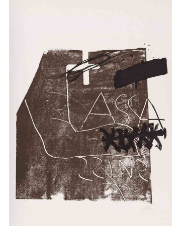 Antoni Tapies - Assassins - Contemporary Art