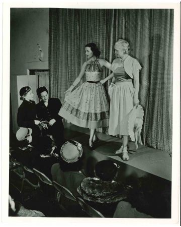 Successful American Dressmaker - Vintage Photograph