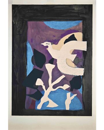 After Georges Braque - Oiseaux - Modern Art