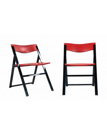 Set of Two P08 Folding Chairs