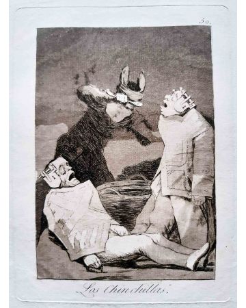 Francisco Goya - Los Chinchillas - Old Masters Art