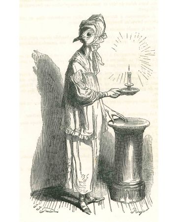 Bird Maid With a Candle