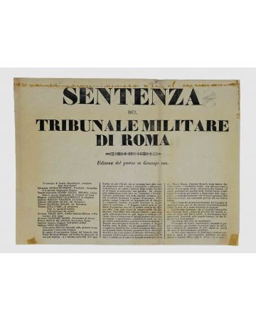 Publication of the Judgment of the Court of Rome