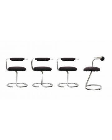 Giotto Stoppino - Four Chairs Set - Design Furniture