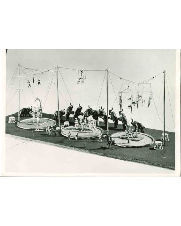 Model Circus Building Recaptures the Past - American Vintage Photograph