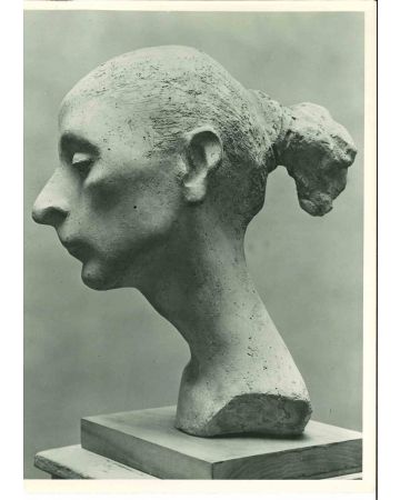Woman Sculpture - American Vintage Photograph