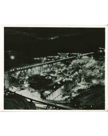 The Grand Coulee Dam - American Vintage Photograph
