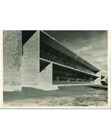 A New Method in Building - American Vintage Photograph
