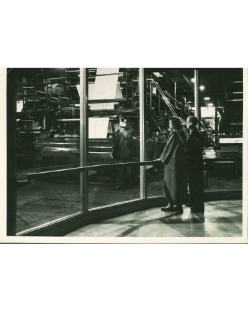 Presses in Operation - American Vintage Photograph 