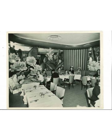 At the Restaurant - American Vintage Photograph