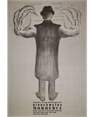 Nieuchwytny Morderca - Vintage Poster 