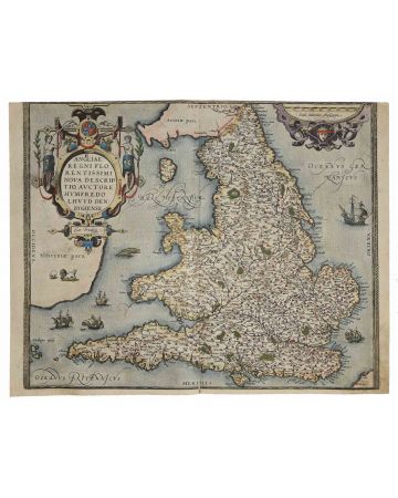 Anglia Map (Map on England)