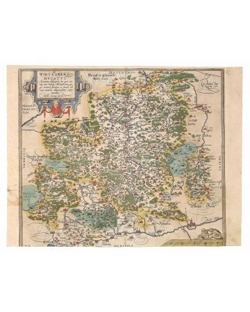 Wirtembergensis Ducatus Map
