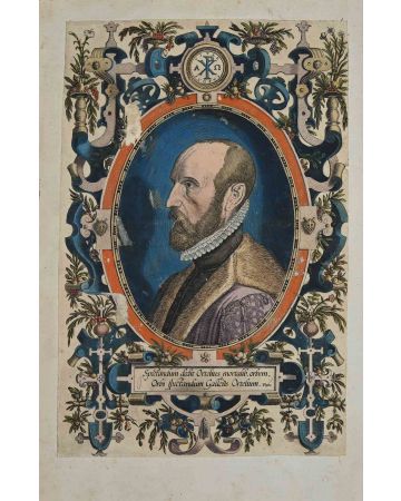 Frontispiece Page with Portrait of Abraham Ortelius