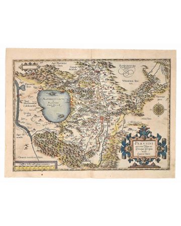 Perusinus Ager Map (Map of Perugia)