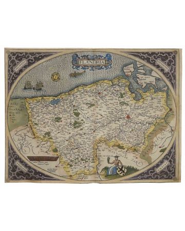 Flandria Map (Map of Flanders)