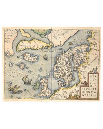 Scandia Map (Map of Scandinavia)