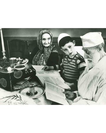 Jewish Holiday- American Vintage Photograph