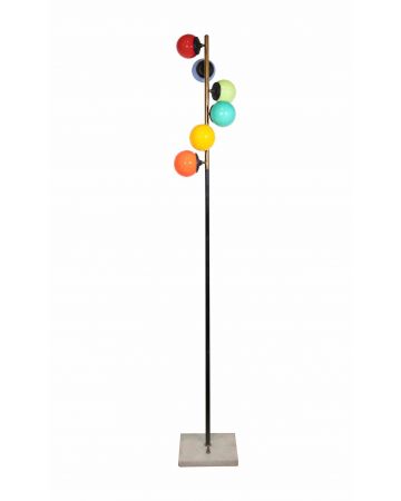 Colored Bubble Lamp by Stilnovo - 1960s