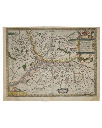 Andegavensium Ducatus Map (Map of Angers)