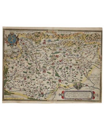 Burgundiae Comitatus Map