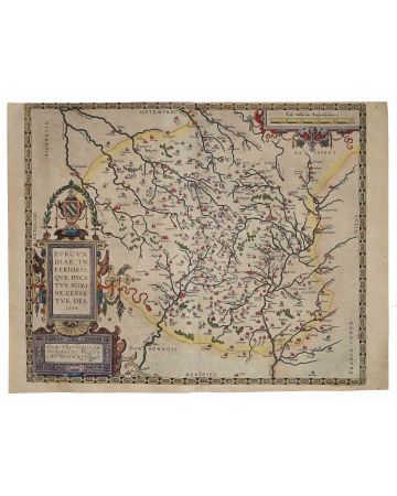 Burgundiae Ducatus Map
