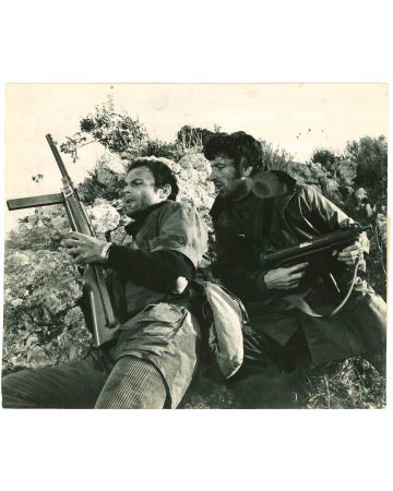 Terence Hill and Don Backy - Vintage Photograph