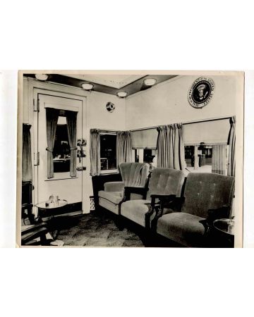 White House on Wheel - American Vintage Photograph