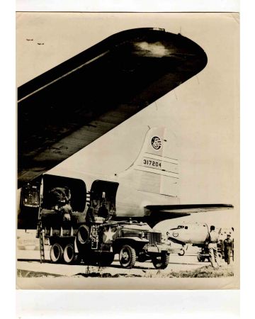 Flying the Freight to Korea - Original Photographs