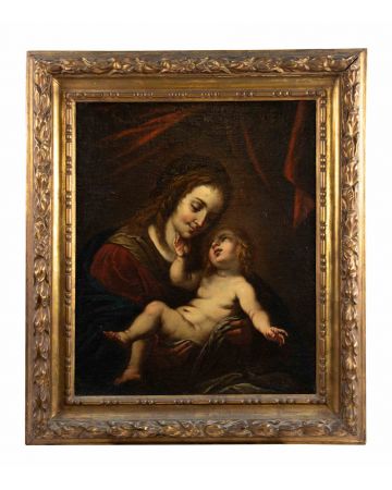 Theodor Mathon - Virgin with Child - Old Masters' Artwork