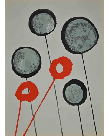 Alexander Calder - Flowers - Contemporary Artwork