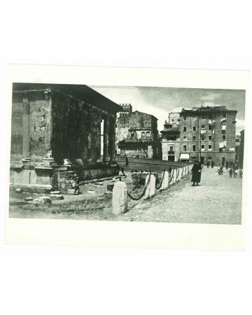 View Of Rome - Vintage Photograph  