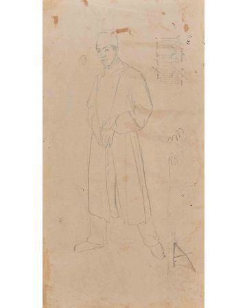 Figure of a Young Man Dressed in Oriental Style - SOLD