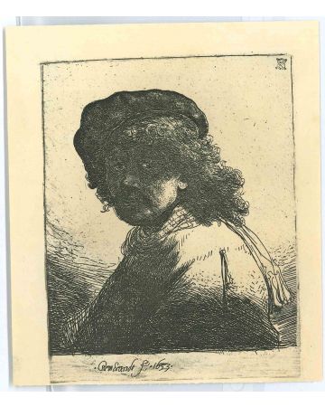 Self-Portrait with a Scarf Around His Neck