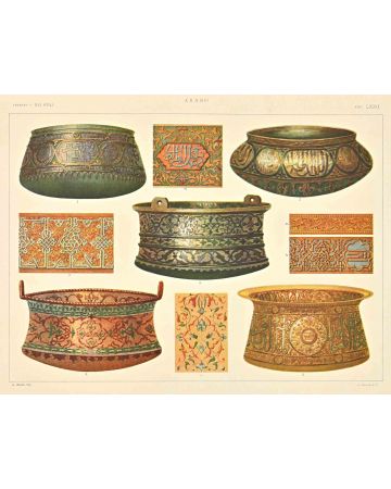 Decorative Objects in  Arab Style 