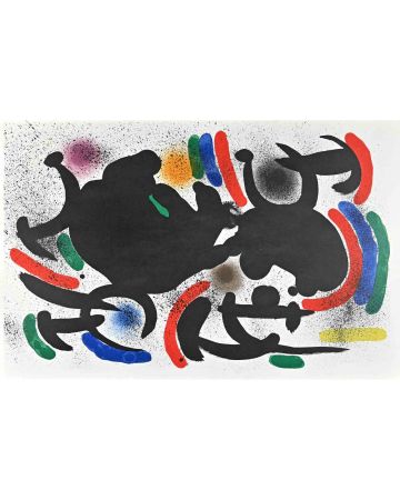 Miró Lithographe I - Plate VII