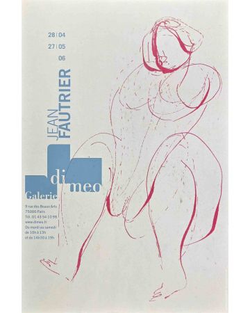 Jean Fautrier - Exhibition Poster