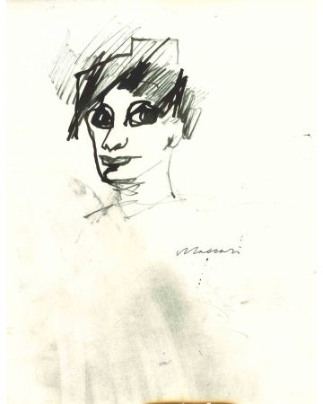 Mino Maccari - The Portrait - Contemporary Art 