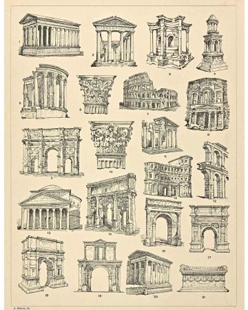 Decorative Motifs - Roman  Styles  